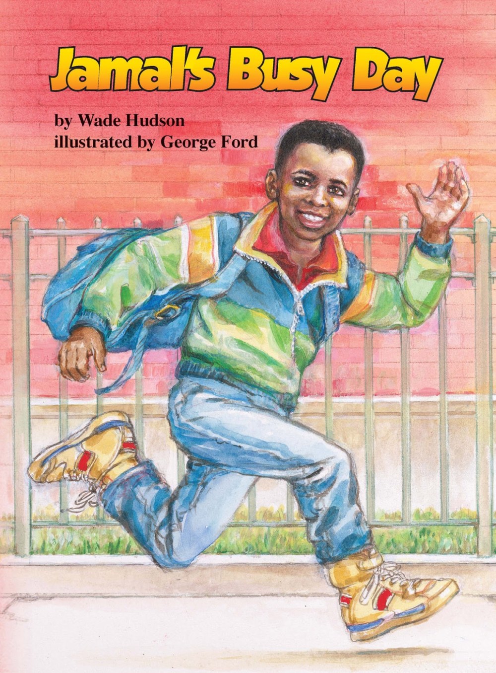 Wade Hudson's_Jamal's Busy Day_front cover_150dpi